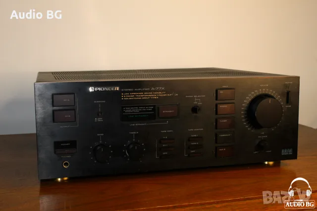 усилвател Pioneer  A-77X, снимка 4 - Ресийвъри, усилватели, смесителни пултове - 49399151