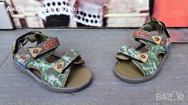 Английски детски сандали , снимка 1 - Детски сандали и чехли - 41270632