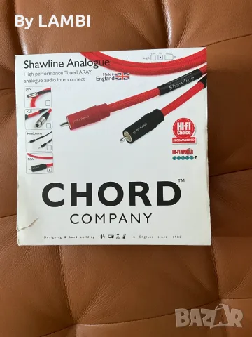 The Chord Company Shawline Tuned ARAY Analog RCA 1m.