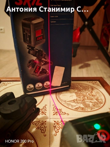 Skil LL0511 лазерен нивелир, снимка 3 - Други инструменти - 53328353