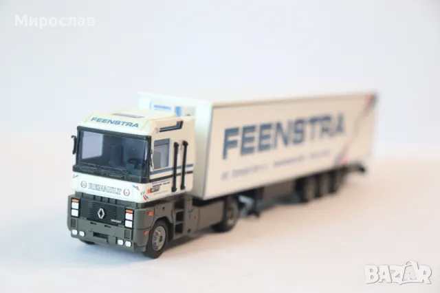 AMW H0 1/87 RENAULT MAGNUМ TIR ВЛЕКАЧ КАМИОН МОДЕЛ ТИР, снимка 4 - Колекции - 50124675