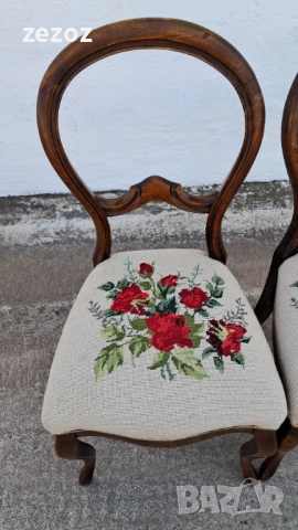 Ретро столове 2бр.№066, снимка 8 - Столове - 52801543