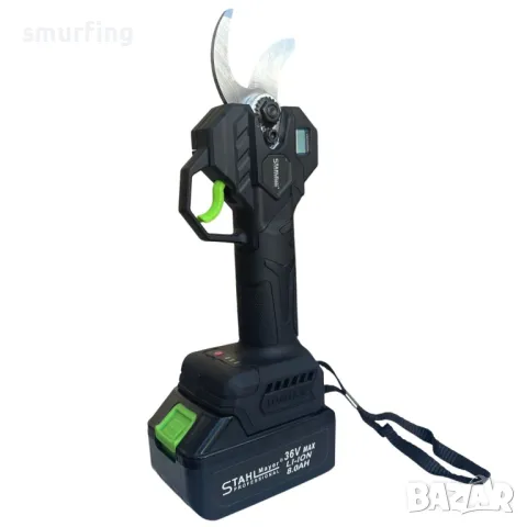 2в1 Акумулаторна Лозарска Ножица и Трион с Омасляване 36V 8AH STAHLMAYER, снимка 5 - Други инструменти - 49986759