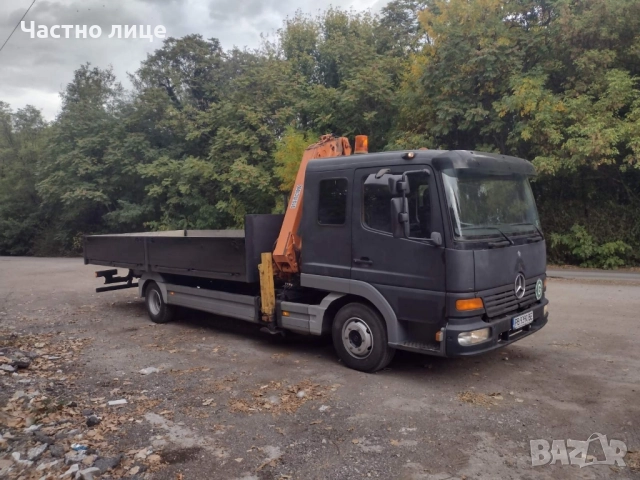 Mercedes Atego Атего 815 камион с кран 5+1 с климатик