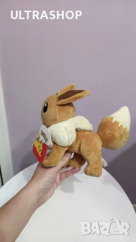 Нова Pokemon Eevee  Plush Покемон плюшена играчка , снимка 8 - Плюшени играчки - 50225360