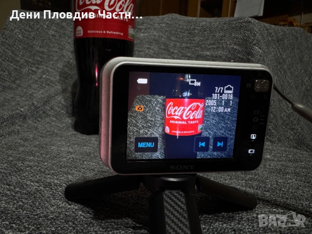 Фотоапарат Sony Cybershot Sensor, снимка 5 - Фотоапарати - 53706273