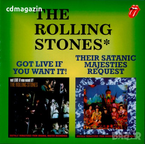 Компакт дискове CD The Rolling Stones – Got Live If You Want It! / Their Satanic Majesties Request