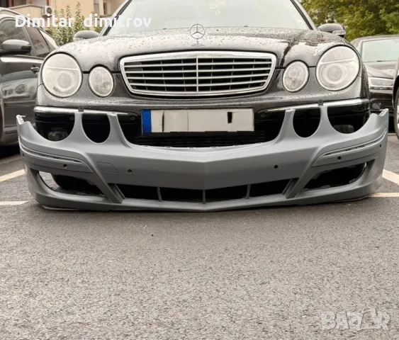 предна броня Facelift за mercedes w211, снимка 6 - Части - 56230592