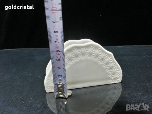 порцеланов салфетник , снимка 3 - Антикварни и старинни предмети - 52778223