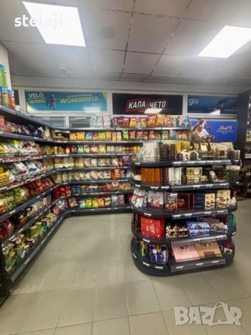 Заоблени рафтове за островен стелаж - гондола., снимка 11 - Стелажи и щандове - 49447938