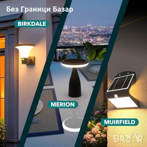 Нова LED соларна лампа за стъпала/пътеки 4000K PIR 350lm водоустойчива, снимка 9 - Лед осветление - 53573264