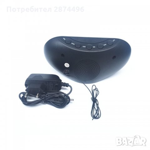 902  дигитален часовник с аларма, радио и функция сън, снимка 5 - Други стоки за дома - 34658016