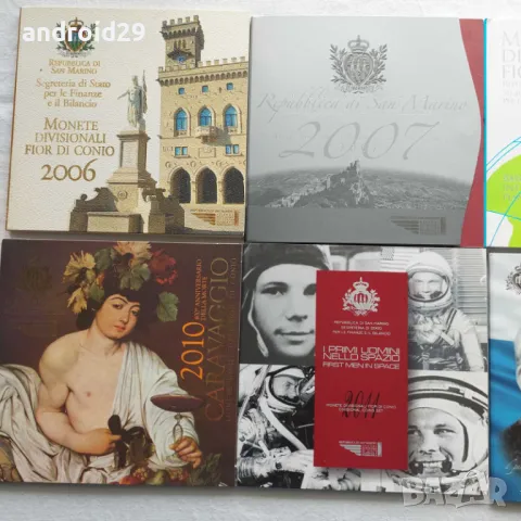 Сан Марино Евро сетове (1 цент-2 Евро), снимка 2 - Нумизматика и бонистика - 50196289