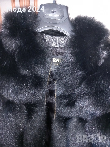 Естествен косъм, С размер, два цвята. , снимка 5 - Палта, манта - 53636186