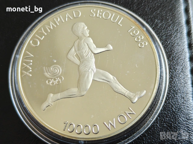 СРЕБРО Южна Корея 10000 вон 1986