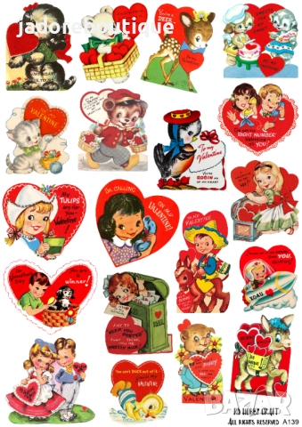 Скрапбук стикери за декорация планер Св. Валентин самозалепващ лист А5 - различни видове, снимка 6 - Други - 39157926