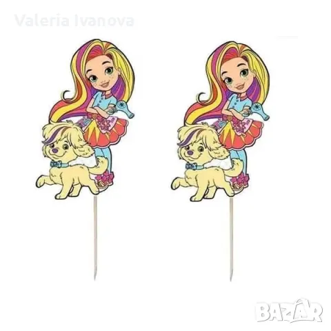 Комплект топери Веселата Веси, 6 броя 99908