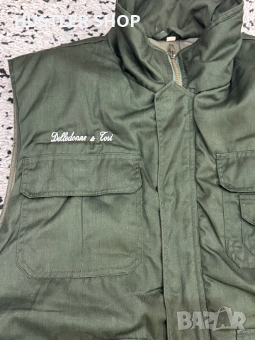 Мъжки дебел ловен елек. Размер XL, снимка 2 - Якета - 52812388