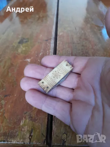 Стар джобен нож,ножче,ножка #85, снимка 2 - Други ценни предмети - 50067196