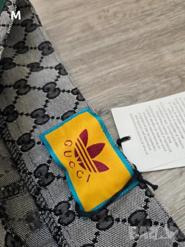 НОВ жесток дамски панталон GUCCI X ADIDAS , снимка 3 - Панталони - 51390066