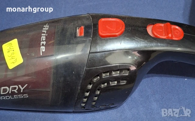 Прахосмукачка Ariete 2474 Wet and Dry Cordless 3.6V + зарядно, снимка 2 - Прахосмукачки - 50706077