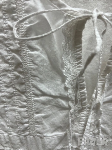 Блуза с бродерии. Винтидж, снимка 2 - Блузи с дълъг ръкав и пуловери - 53503453