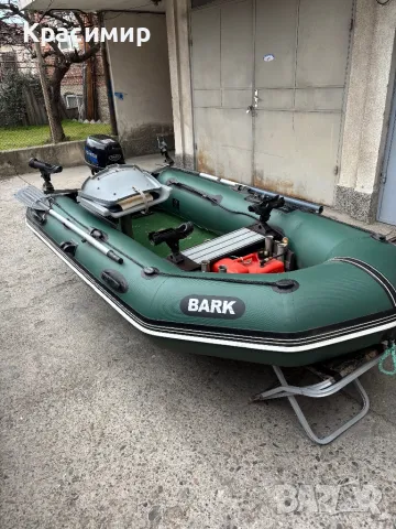 Надуваема лодка и мотор, снимка 9 - Воден транспорт - 49896439