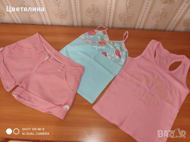 Летни дамски дрехи размер S/M, снимка 6 - Тениски - 36820605