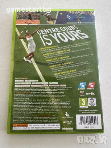 Top Spin 4 за Xbox 360, снимка 2 - Игри за Xbox - 53754516