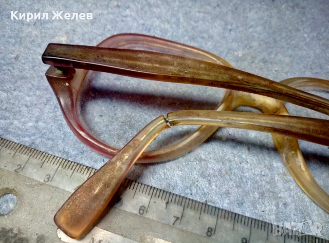 СТАРИ РЕТРО МОДЕЛ ДИОПТРИЧНИ ОЧИЛА 47778, снимка 2 - Антикварни и старинни предмети - 47540121