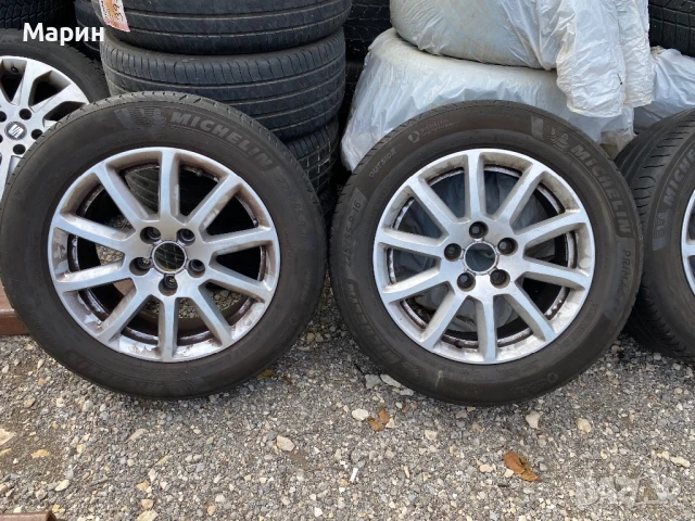 Леи джанти оригинални Audi 16 цола, снимка 2 - Гуми и джанти - 51195296