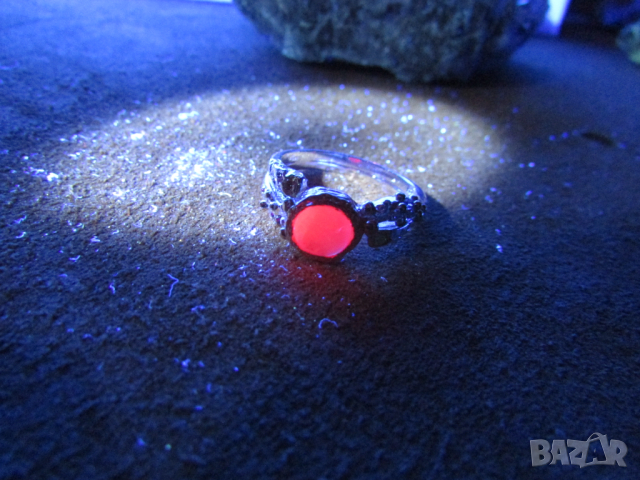 Сребърен пръстен с рубин подходящ за подарък №345, снимка 5 - Пръстени - 44768128