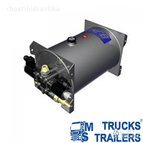 Маслен резервоар 15л с ел. разпределител 12V OMFB