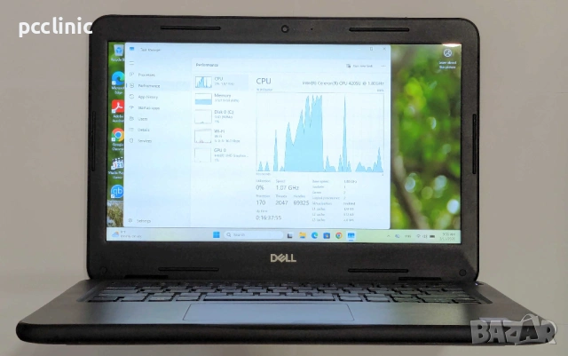 Dell Latitude 3310 13.3" | Intel Celeron 4205U | 8GB DDR4 | 128GB NVME SSD | Лаптоп/Laptop, снимка 2 - Лаптопи за работа - 53437626