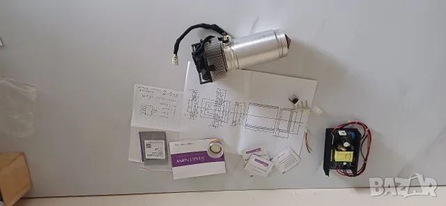 Лазер PLPM4L 450B 85W+управление-захранване +разработен корпус с лупи за гравиор
