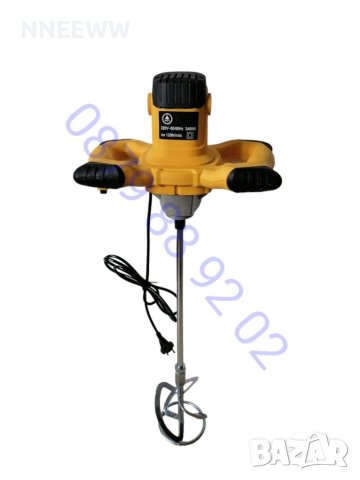 Миксер за бетон, строителен миксер - бъркалка2400w, снимка 6 - Бормашини - 30877692