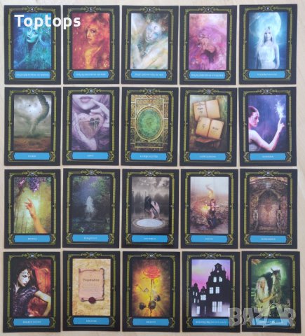 Оракул:Witches Wisdom&Priestess of Light&Wisdom of the House of Night, снимка 4 - Карти за игра - 34162845