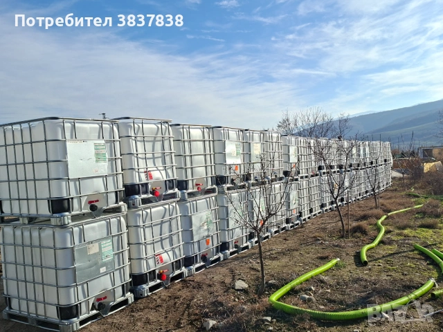 Бидони, контейнери, цистерни 1000л. , снимка 3 - Други - 53652402