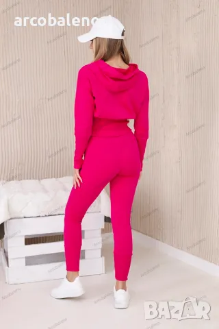 Дамски комплект от две части с широки маншети, 13цвята , снимка 3 - Комплекти - 47912660