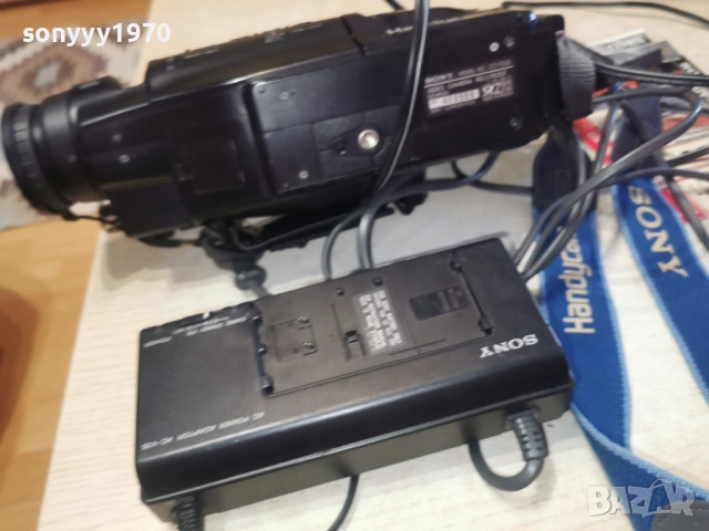 SONY CCD-F550E VIDEO 8 MADE IN FRANCE 0802251942, снимка 18 - Камери - 53405519