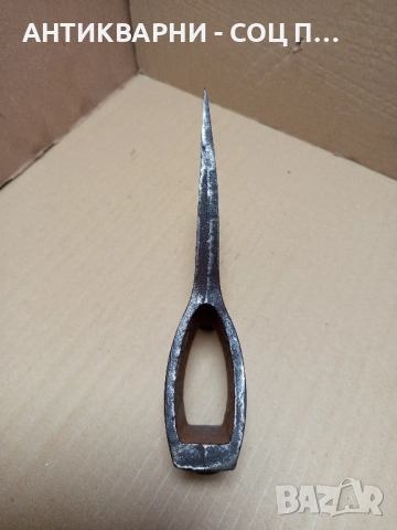 Стара Брадва Тегло 1.300кг., снимка 5 - Антикварни и старинни предмети - 51556603