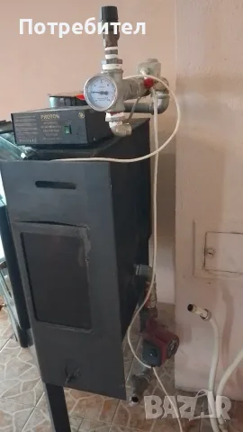 Камина с водна риза на дърва Прити 16kw, снимка 2 - Камини - 55888716