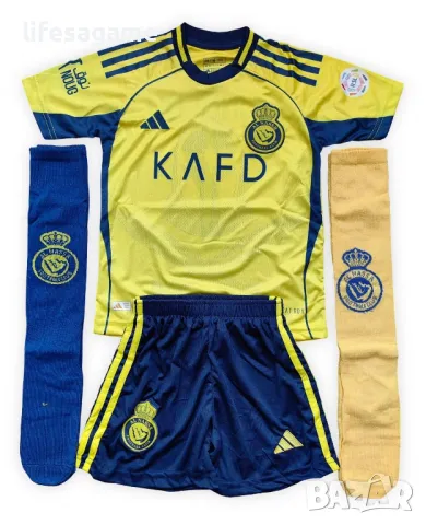 Детско - юношески футболен екип Ал Насър Роналдо Ronaldo , снимка 3 - Детски комплекти - 50268425
