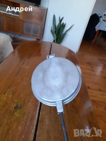 Стар уред за печене на сладки,Орехчета #6, снимка 3 - Антикварни и старинни предмети - 47334110