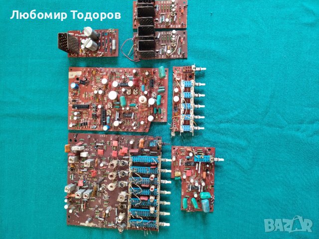  	Електронна скрап-платки от руски радио грамофон и касетофон