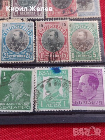 Пощенски марки ЦАРСТВО БЪЛГАРИЯ СТАРИ РЕДКИ ПЕРФЕКТНО СЪСТОЯНИЕ Царе и Пълководци за КОЛЕКЦИЯ 37296, снимка 7 - Филателия - 40364592