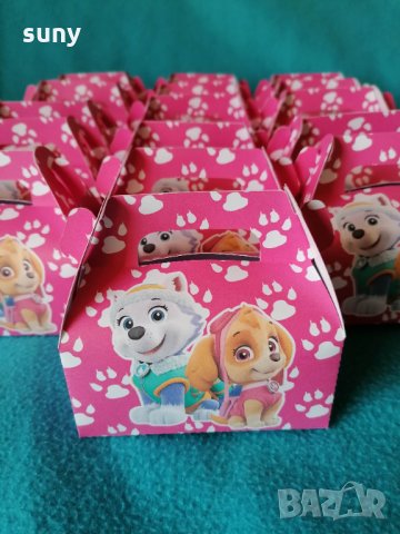 Кутийки за лакомства и подаръчета Пес патрул, снимка 2 - Други - 35913727