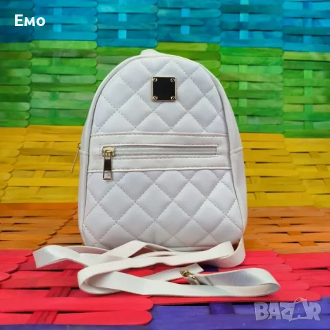 Дамска кожена Раничка, снимка 2 - Раници - 48666292