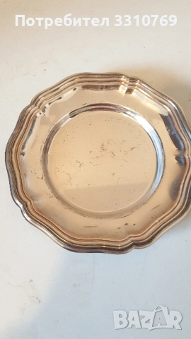 Посребрени десертни чинии и прибори за хранене и сервиране., снимка 18 - Чинии - 52661123