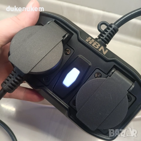 Външен WiFi контакт HBN с 2 независими изхода – Smart, IP54, снимка 11 - Друга електроника - 53121555